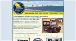 Desktop Screenshot of mehari-labaule.fr